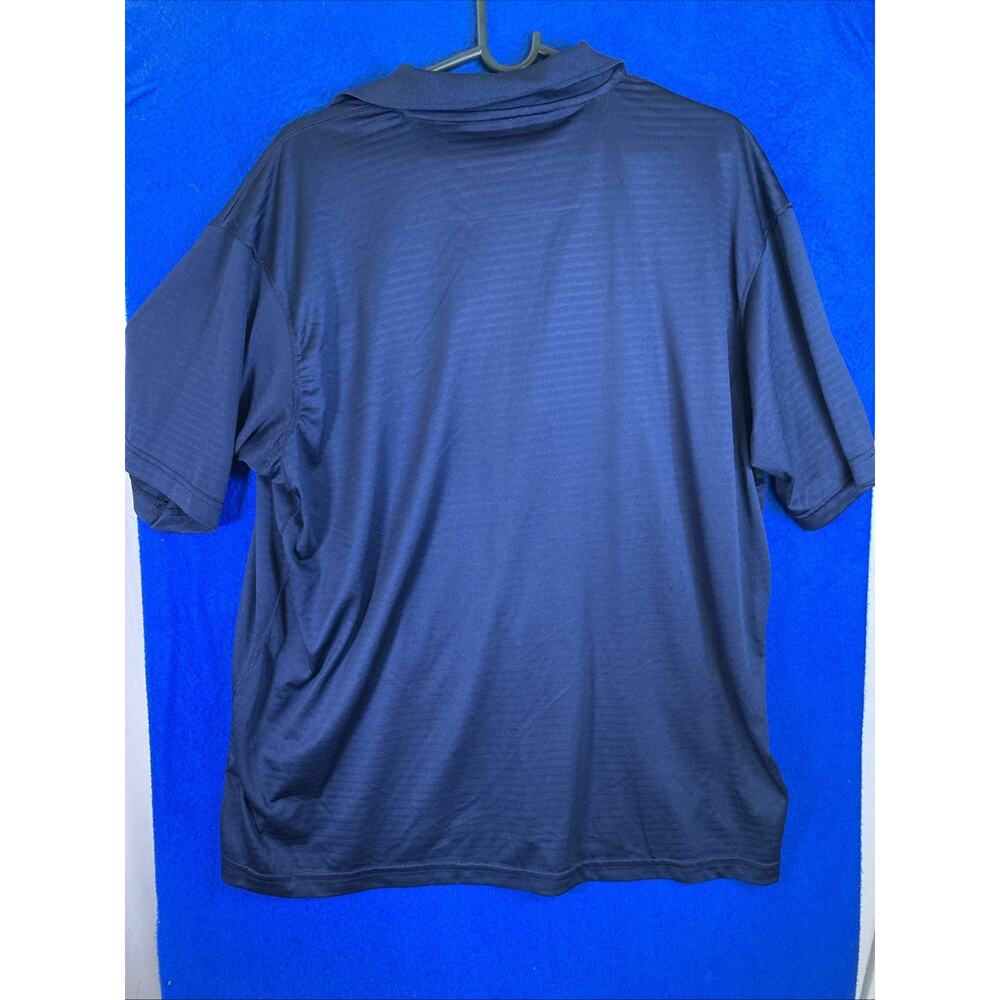 New York Yankees 2009 World Series Champions Antigua Polo Shirt Men's Large Blue - Picture 6 of 14